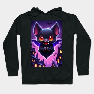 Kawaii Vampire Bat Hoodie